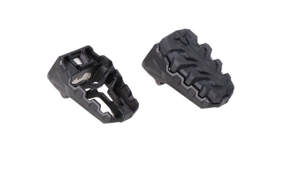EVO Fußrasten-Kit. Schwarz. Honda-, Suzuki-, KTM-Modelle. - Bild 1 EVO Fußrasten-Kit. Schwarz. Honda-, Suzuki-, KTM-Modelle. - Bild 1
