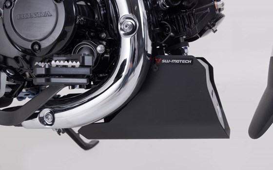 Motorschutz. Schwarz/Silbern. Honda Dax 125 (22-). - Bild 5