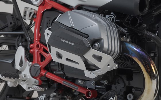 Zylinderschutz. Silbern. BMW R nineT-Modelle, R 12-Modelle. - Bild 1
