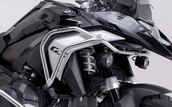 Oberer Sturzbügel. Edelstahl. BMW R 1300 GS (23-). Für OEM SBL. - Bild 1