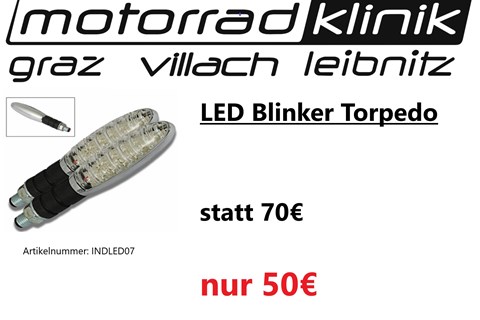 Marke: Bikeit Artikelname: LED Blinker Torpedo statt 70€ um nur 50€ 