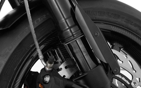 Gabelabdeckung R 12 (+R nineT)- schwarz - Bild 2