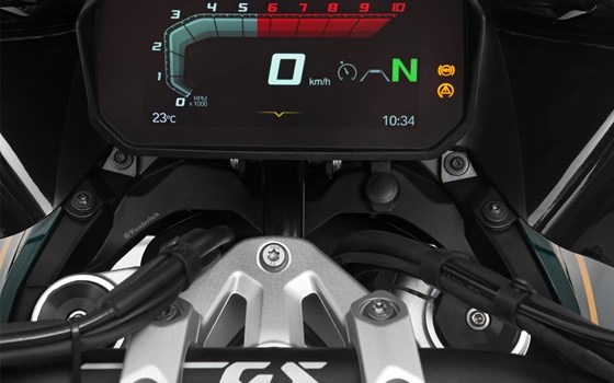 Cockpitblende R 1300 GS - schwarz - Mit Zusatz Bordsteckdose - Bild 1