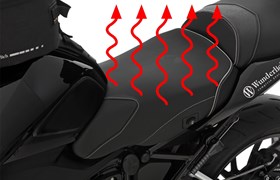 Fahrersitzbank AKTIVKOMFORT mit Nachrüst-Sitzheizung - schwarz - hoch