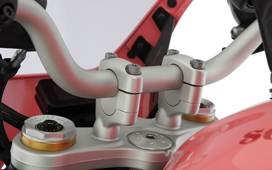 Lenkererhöhung ERGO R 12 (+R 12 nineT) - silber - 20mm - Bild 3