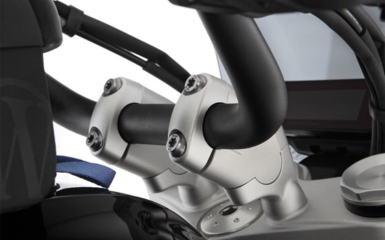 Lenkererhöhung ERGO+ R 12 (+R 12 nineT) - silber - 41mm - Bild 1