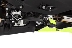 Bremshebeltieferlegung