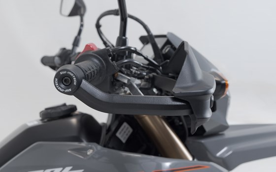 Adventure Handprotektoren-Kit. Schwarz. Honda CRF300L, Triumph Scrambler 400X. - Bild 5
