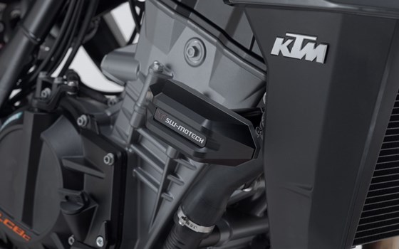 Sturzpad-Kit. Schwarz. KTM 990 Duke (23-). - Bild 1