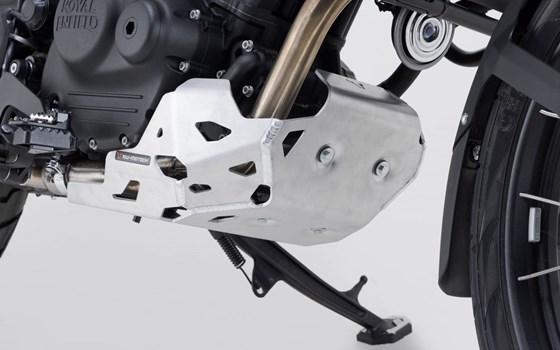 Motorschutz. Silbern. Royal Enfield Himalayan 450 (23-). - Bild 4