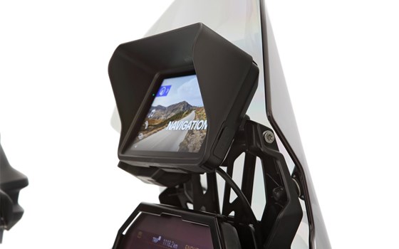 Navi-Blendschutz für BMW Navigator ConnectedRide - schwarz - Bild 1