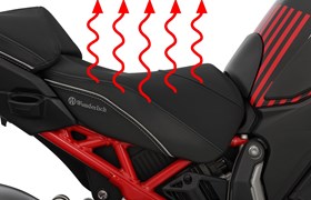 Fahrersitzbank AKTIVKOMFORT mit Sitzheizung Multistrada V4 - schwarz - Standard