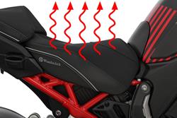 Fahrersitzbank AKTIVKOMFORT mit Sitzheizung Multistrada V4 - schwarz - Standard