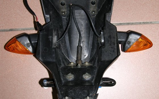 kpl. Kennzeichenträger inkl. Blinker - Bild 2