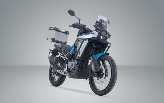 TRAX ADV Topcase-System. Silbern. CFMoto 450MT (23-). - Bild 2