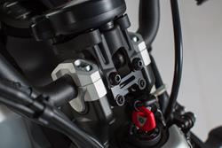 Lenkererhöhung. H=20 mm. Schwarz. Yamaha XSR700 (15-20).