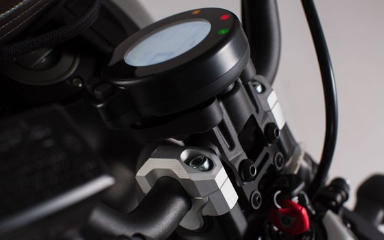 Lenkererhöhung. H=20 mm. Schwarz. Yamaha XSR700 (15-20). - Bild 2