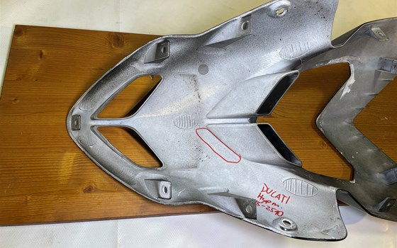 Ducati Hypermotard 1100 EVO SP 2010 Frontverkleidung Lichtmaske - Bild 11