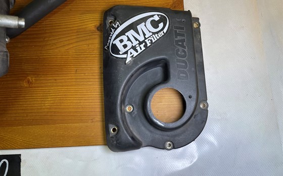 Ducati Hypermotard 1100 EVO SP 2010 Luftfilterkasten BMC Airbox - Bild 3