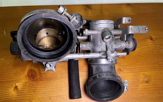 Ducati Hypermotard 1100 EVO SP 2010 Einspritzanlage 35kw Drossel - Bild 4