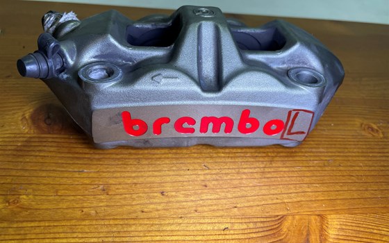 Ducati Hypermotard 1100 Evo SP 2010 Bremssattel vorne links Zange - Bild 3