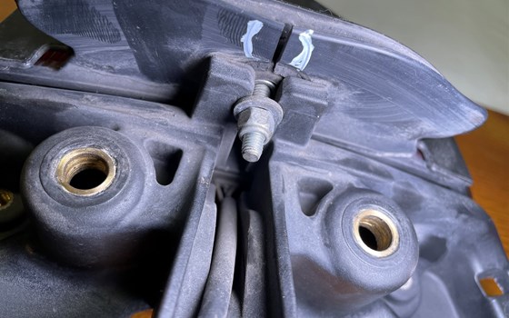 Ducati Hypermotard 1100 EVO SP 2010 Rücklicht Halterung - Bild 7