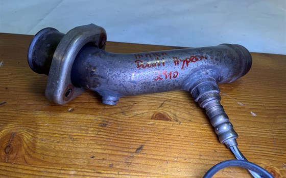 Ducati Hypermotard 1100 EVO SP 2010 Krümmer hinten Lambdasonde - Bild 4