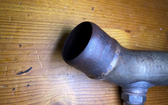 Ducati Hypermotard 1100 EVO SP 2010 Krümmer hinten Lambdasonde - Bild 6