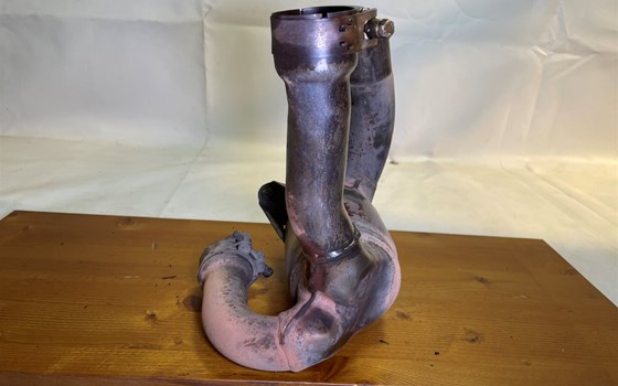 Ducati Hypermotard 1100 EVO SP 2010 Katalysator KAT Krümmer - Bild 3