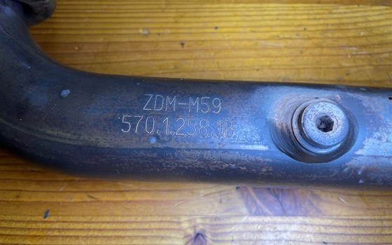 Ducati Hypermotard 1100 EVO SP 2010 Krümmer vorne Lambdasonde - Bild 4