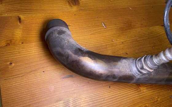 Ducati Hypermotard 1100 EVO SP 2010 Krümmer vorne Lambdasonde - Bild 9