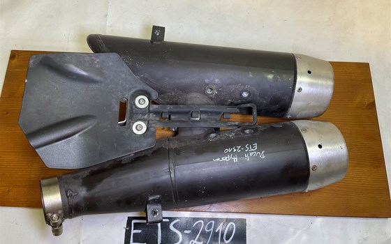 Ducati Hypermotard 1100 EVO SP 2010 Endtopf Auspuff Abgasanlage - Bild 10