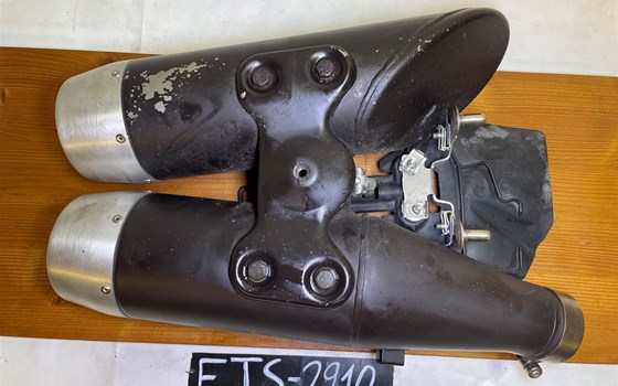 Ducati Hypermotard 1100 EVO SP 2010 Endtopf Auspuff Abgasanlage - Bild 2