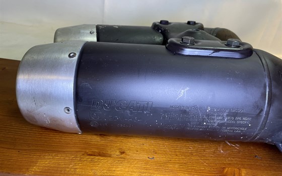 Ducati Hypermotard 1100 EVO SP 2010 Endtopf Auspuff Abgasanlage - Bild 4