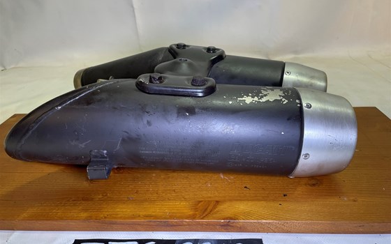 Ducati Hypermotard 1100 EVO SP 2010 Endtopf Auspuff Abgasanlage - Bild 7