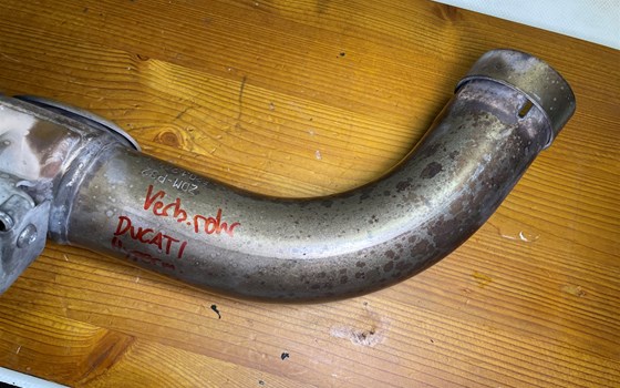 Ducati Hypermotard 1100 EVO SP 2010 Verbindungsrohr Krümmer - Bild 3
