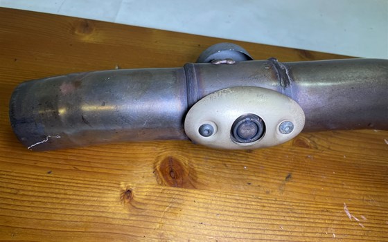 Ducati Hypermotard 1100 EVO SP 2010 Verbindungsrohr Krümmer - Bild 7