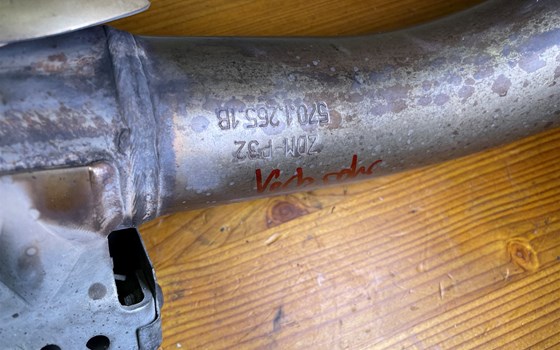 Ducati Hypermotard 1100 EVO SP 2010 Verbindungsrohr Krümmer - Bild 8