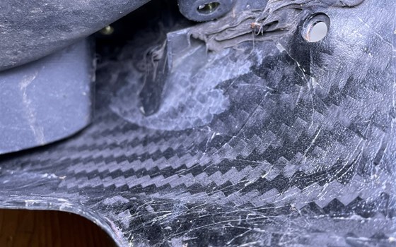 Ducati Hypermotard 1100 EVO SP 2010 Carbon Frontverkleidung Maske - Bild 12