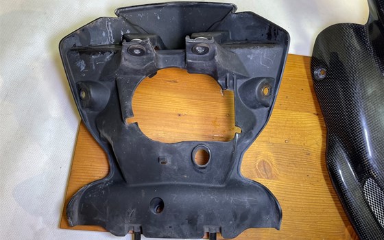 Ducati Hypermotard 1100 EVO SP 2010 Carbon Frontverkleidung Maske - Bild 15