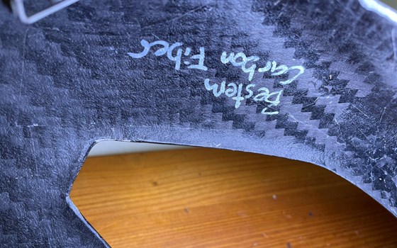 Ducati Hypermotard 1100 EVO SP 2010 Carbon Frontverkleidung Maske - Bild 23