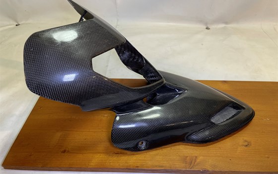 Ducati Hypermotard 1100 EVO SP 2010 Carbon Frontverkleidung Maske - Bild 5