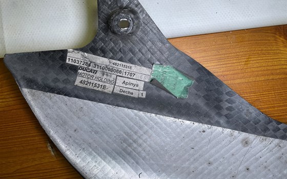 Ducati Hypermotard 1100 Evo SP 2010 Carbon Heckverkleidung - Bild 12