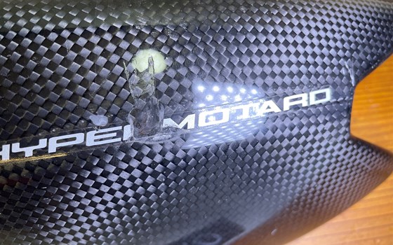 Ducati Hypermotard 1100 Evo SP 2010 Carbon Heckverkleidung - Bild 3