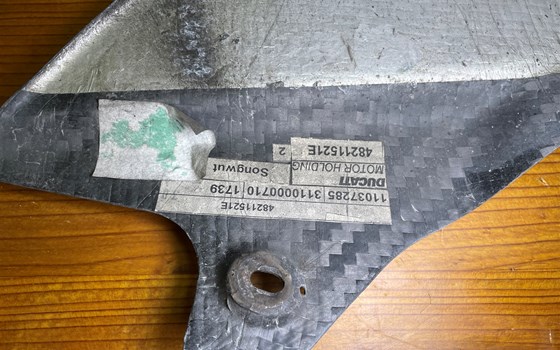 Ducati Hypermotard 1100 Evo SP 2010 Carbon Heckverkleidung - Bild 7