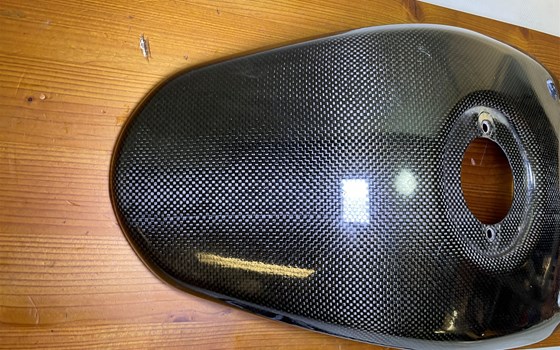 Ducati Hypermotard 1100 EVO SP 2010 Carbon Tankverkleidung - Bild 3