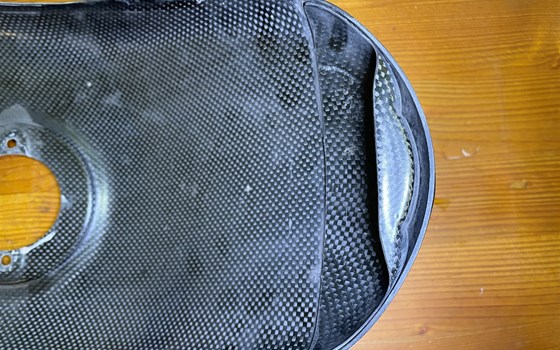 Ducati Hypermotard 1100 EVO SP 2010 Carbon Tankverkleidung - Bild 7