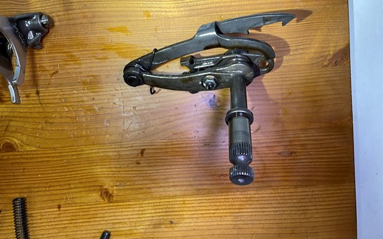 Ducati Hypermotard 1100 EVO SP 2010 Schaltung Schaltwelle Trommel - Bild 12