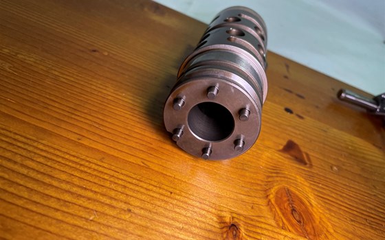 Ducati Hypermotard 1100 EVO SP 2010 Schaltung Schaltwelle Trommel - Bild 5