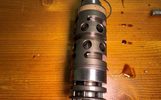 Ducati Hypermotard 1100 EVO SP 2010 Schaltung Schaltwelle Trommel - Bild 6